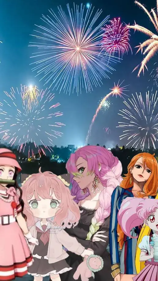 ai character: Capodanno g.d.m background