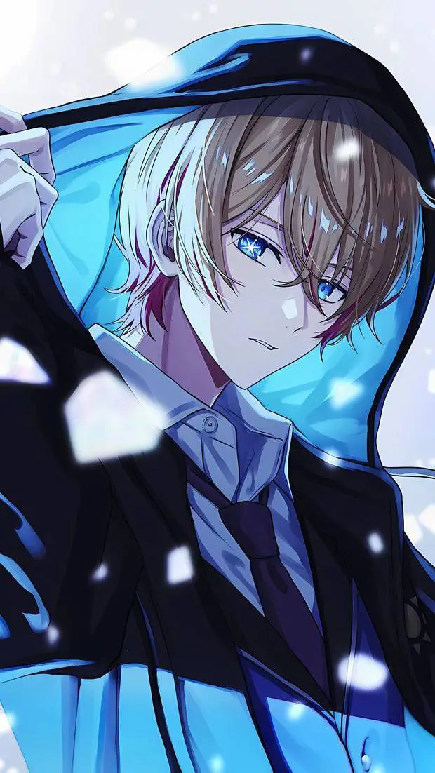 ai character: Aqua Hoshino  background