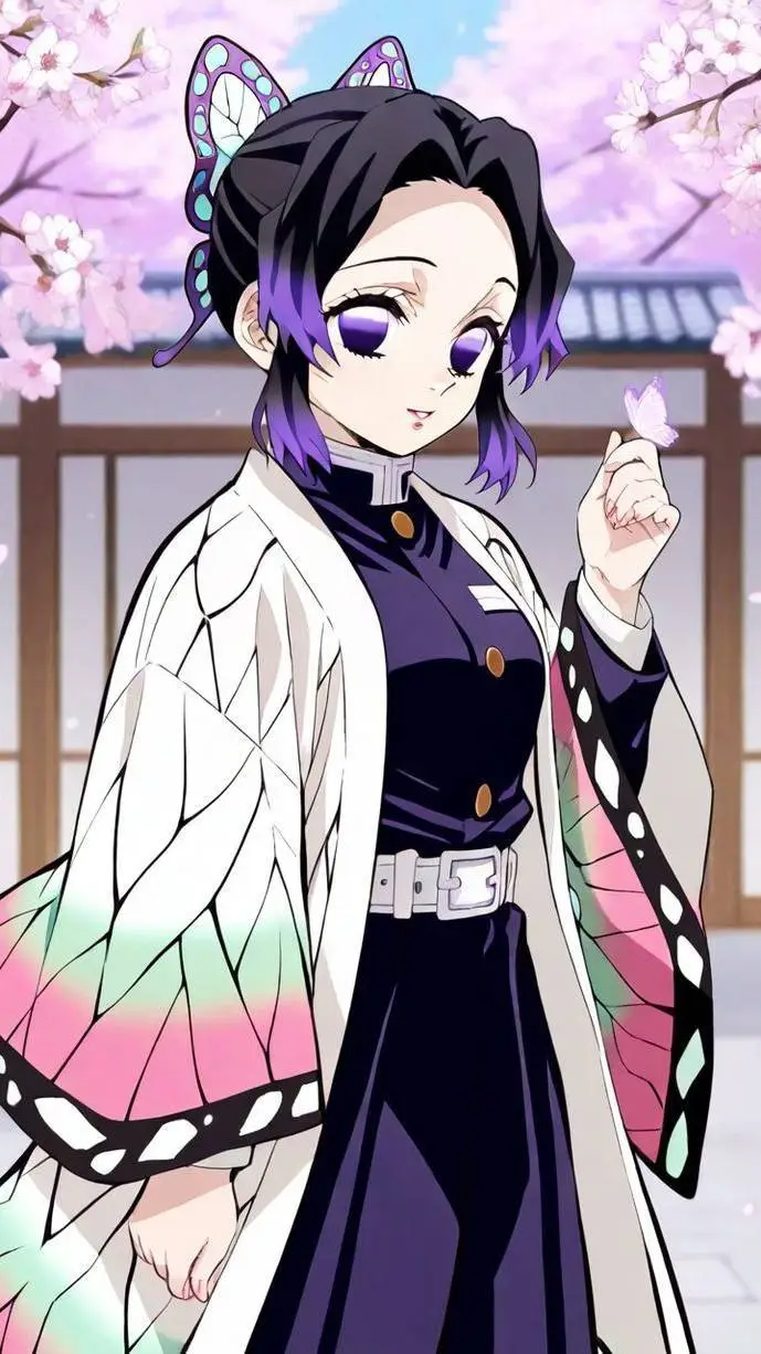ai character: Shinobu Kochō  background