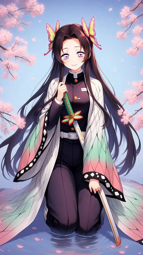 ai character: Kanae Kochō  background