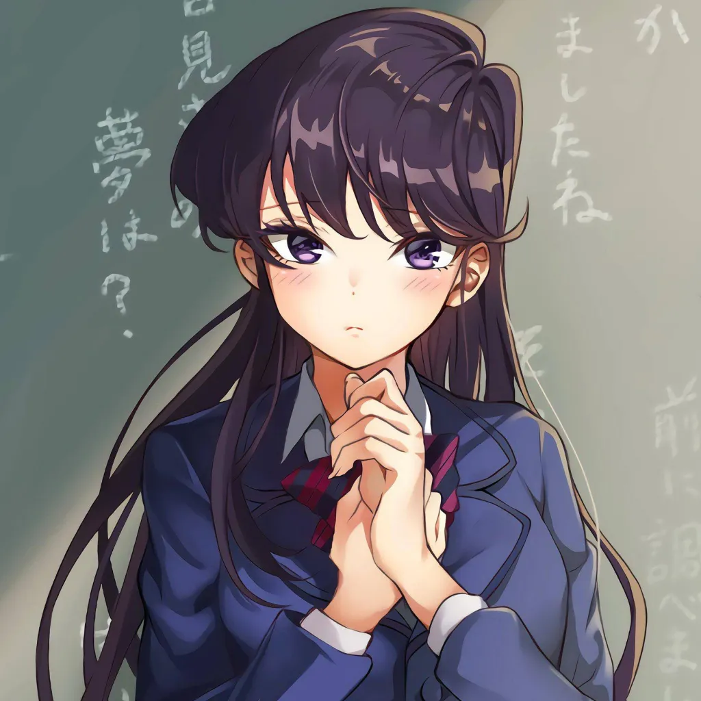 chat with ai character: Komi 