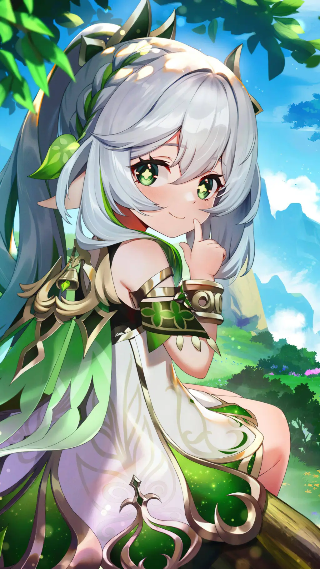 ai character: Nahida background