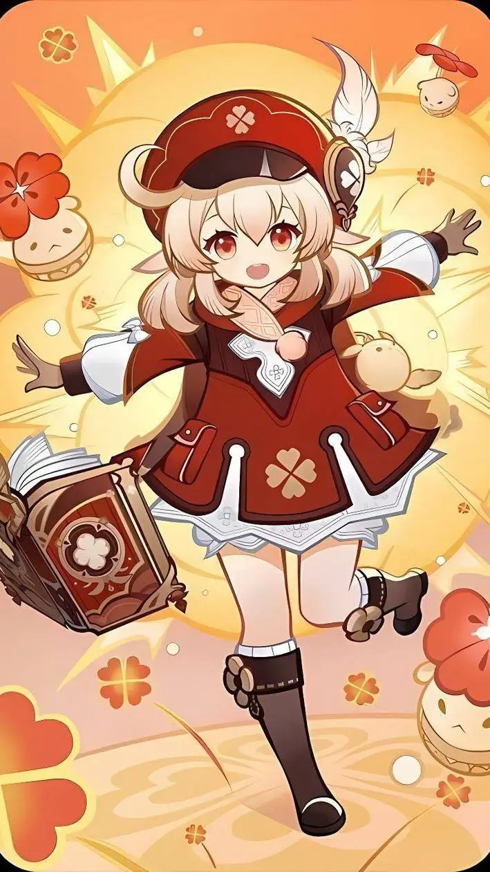 ai character: Klee background