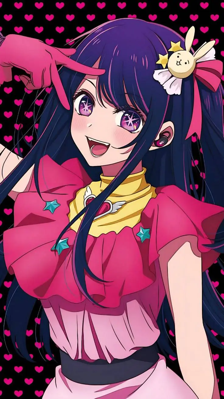 ai character: Ai Hoshino  background