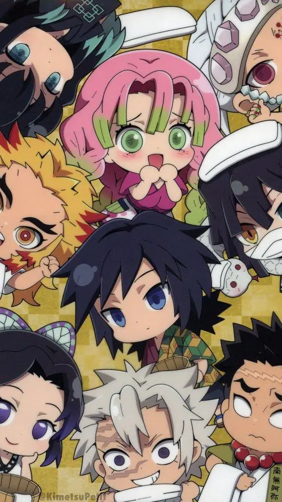 ai character: Kny Sleepover  background