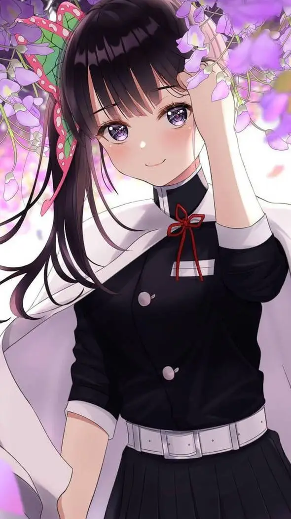 ai character: Kanao Tsuyuri  background