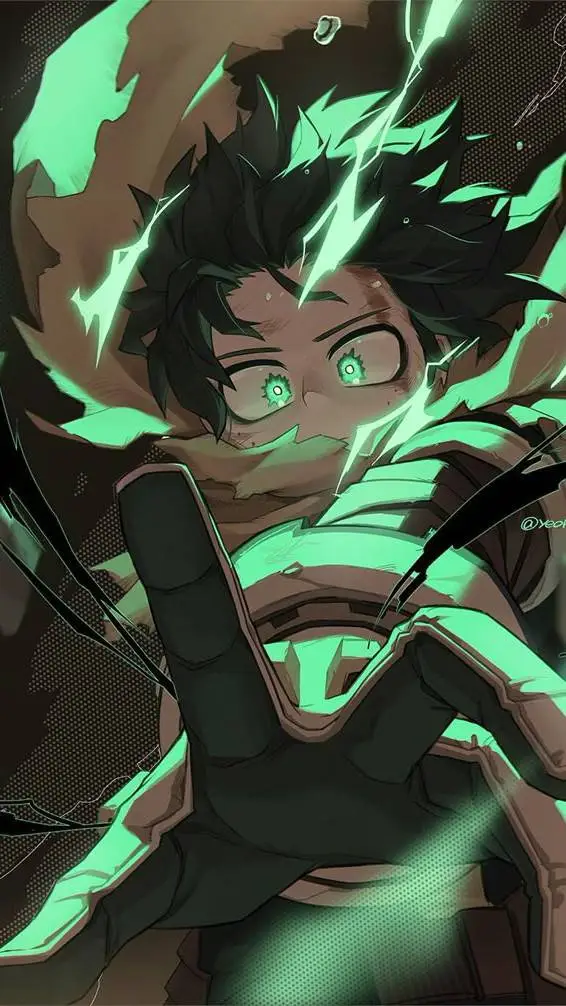 ai character: Izuku Midoriya background