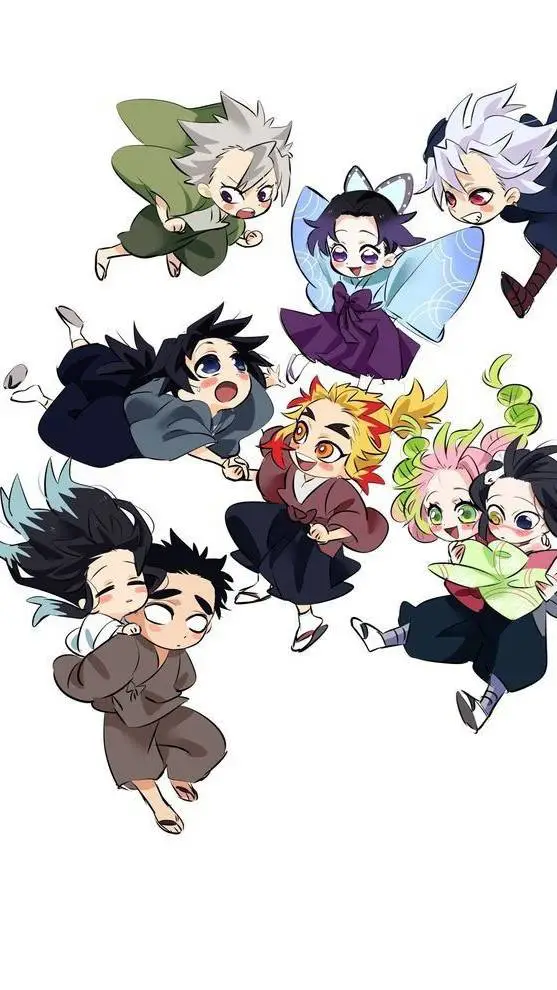ai character: {KNY PAJAMA PARTY} background