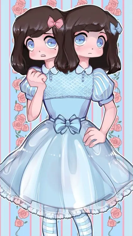 ai character: Clara e Mia  background
