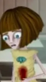 ai character: Fran Bow  background