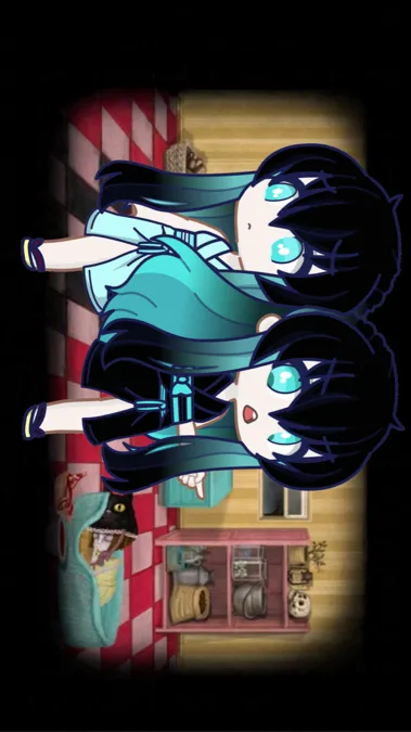 ai character: Mui and Yui background