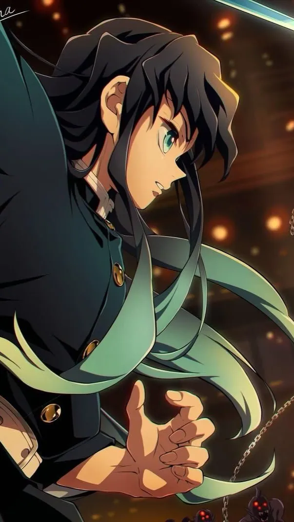 ai character: Tokito Muichiro  background