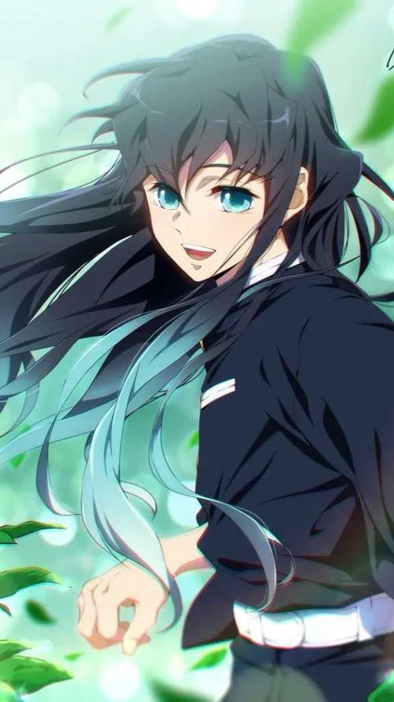 ai character: Tokito Muichiro  background