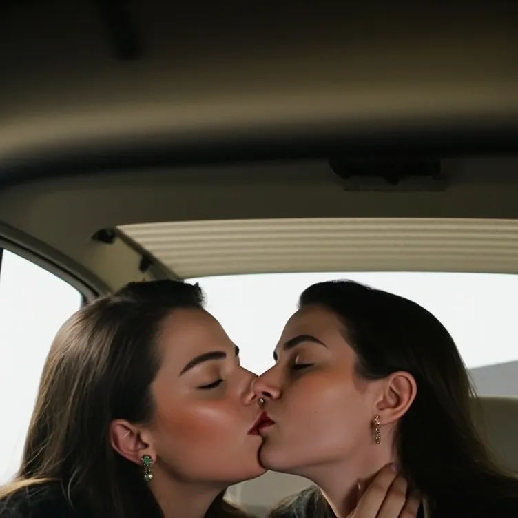 chat with ai character: Girl's kissing 