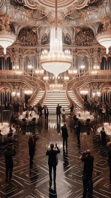 ai character: Royalty Masquerade background