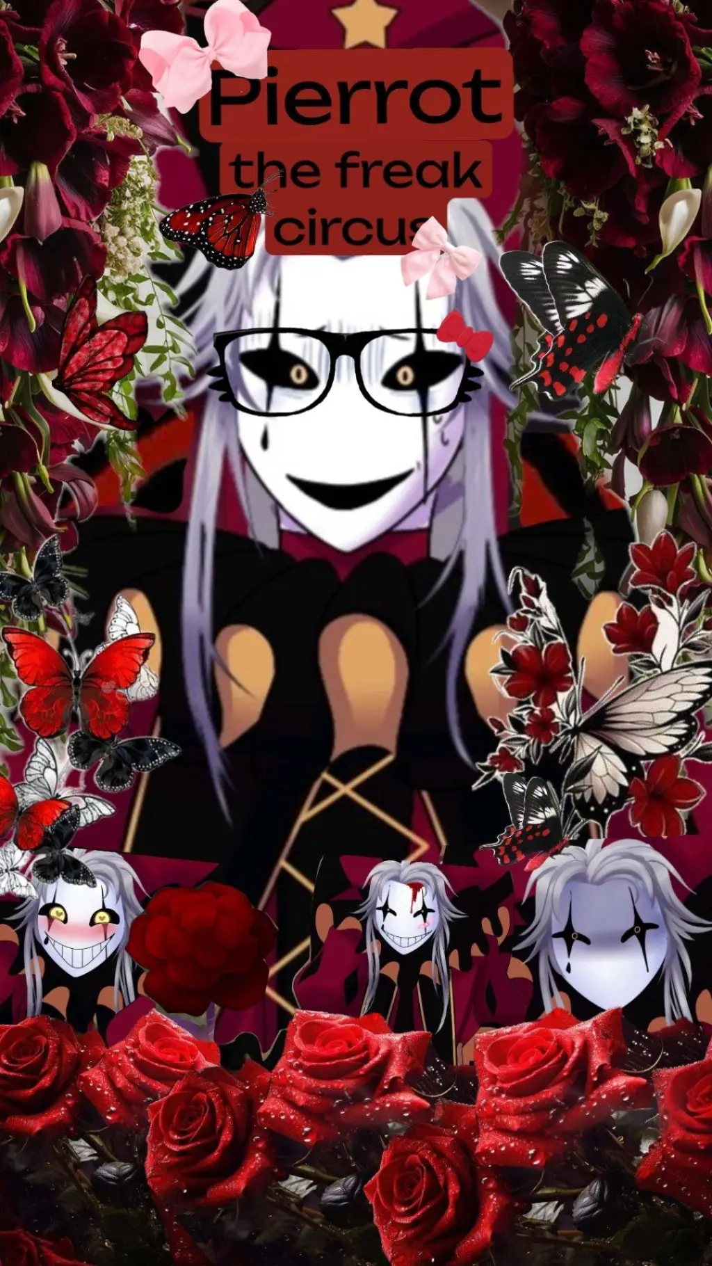 ai character: Pierrot background