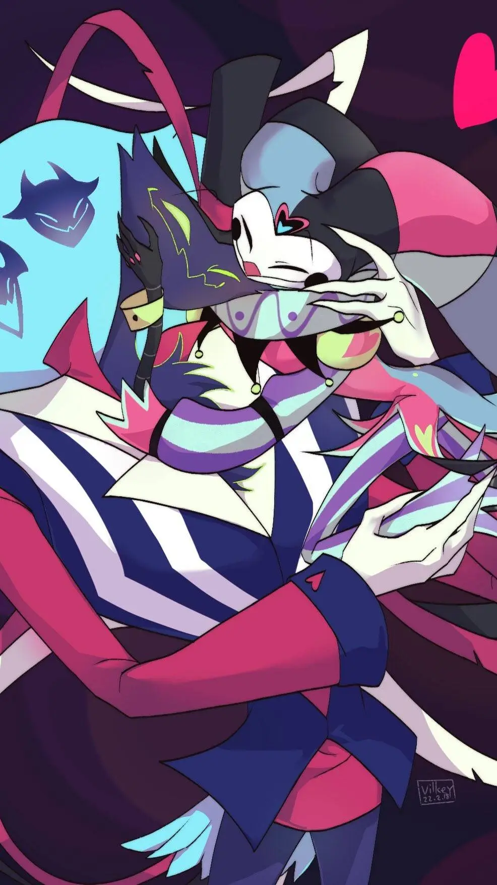 ai character: Fizz × Ozzie background