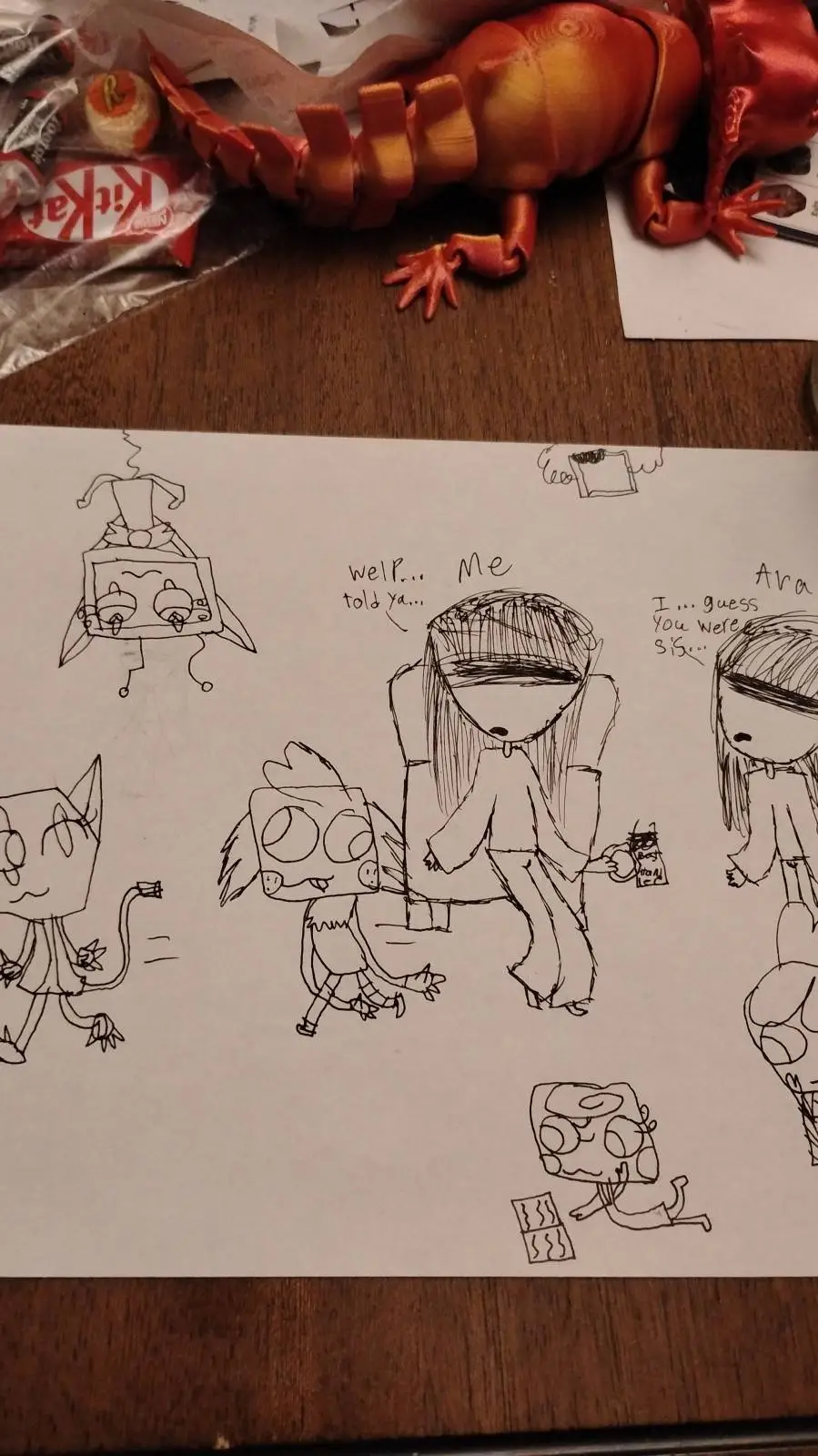 ai character: Dandys world background