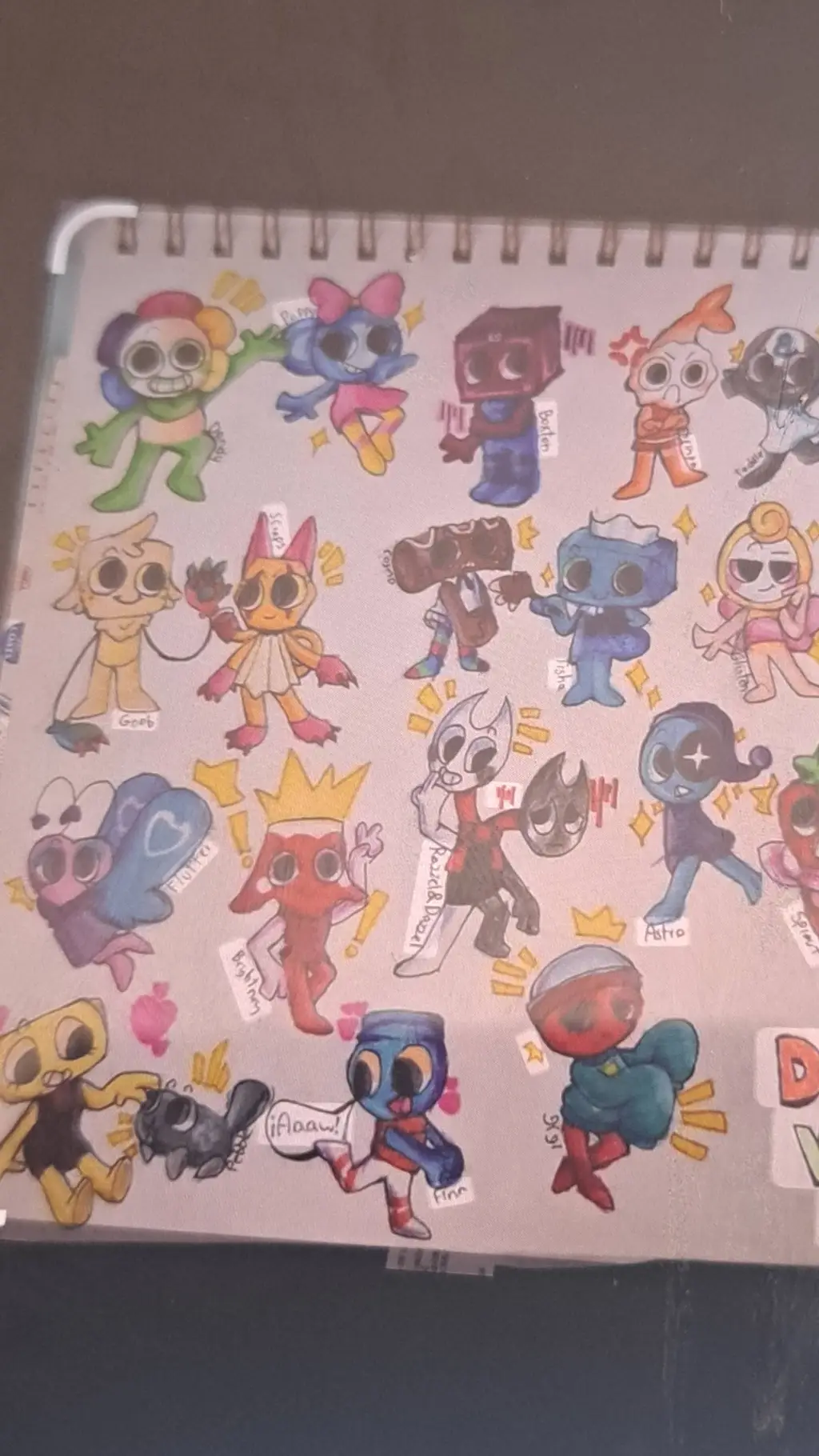 ai character: Dandy's world background