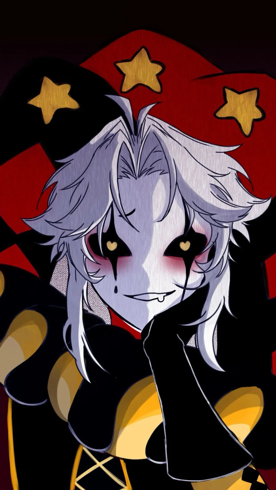 ai character: Pierrot    background
