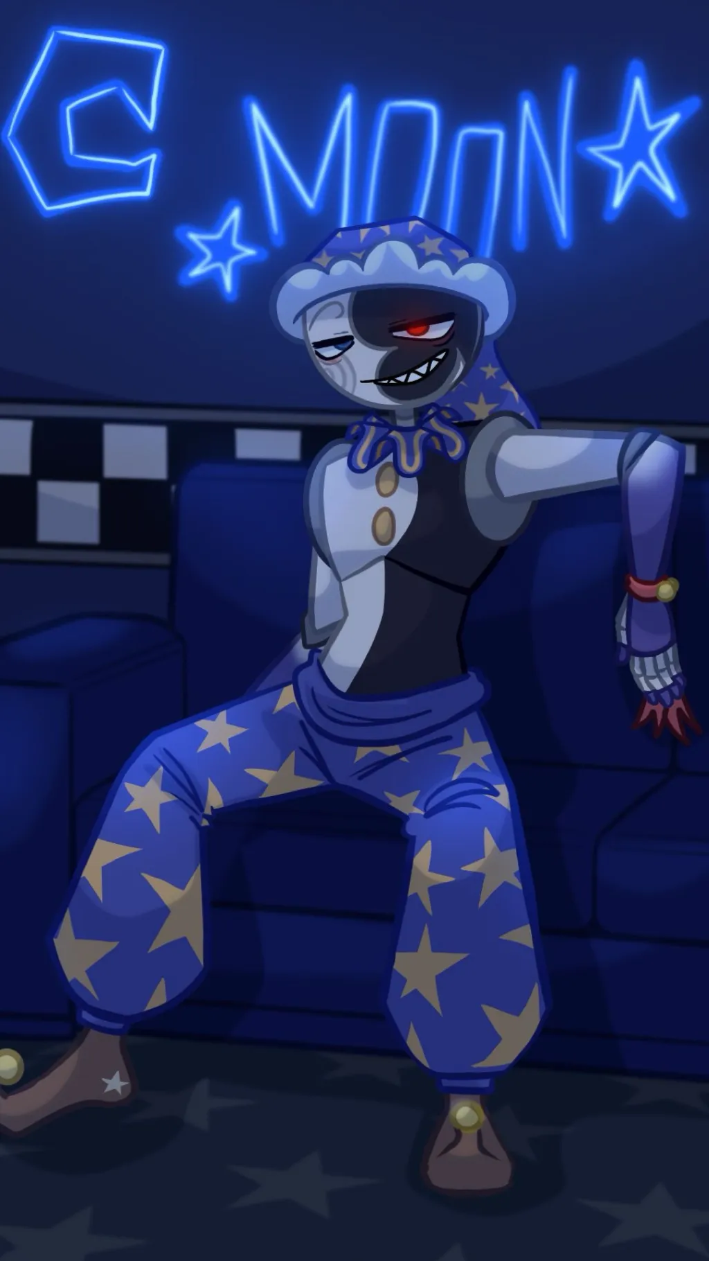 ai character: Moondrop  background