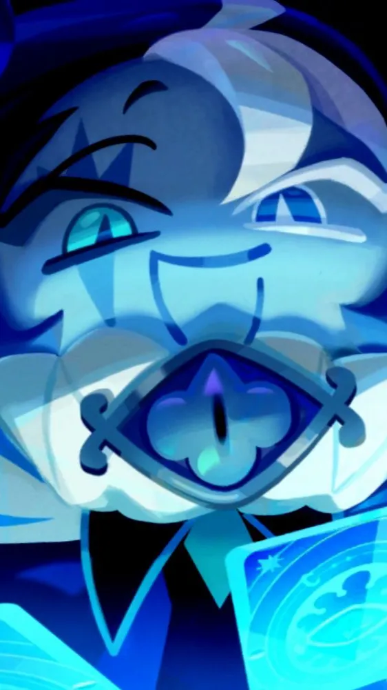 ai character: Shadow Milk Cookie background