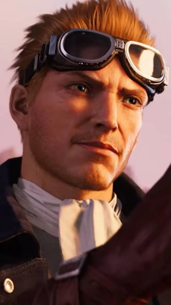 ai character: Cid Highwind  background