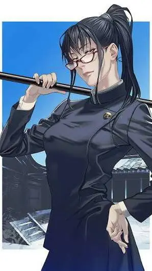 ai character: Maki Zen'in  background