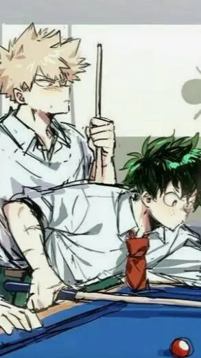 ai character: bakugo x toi(deku) background