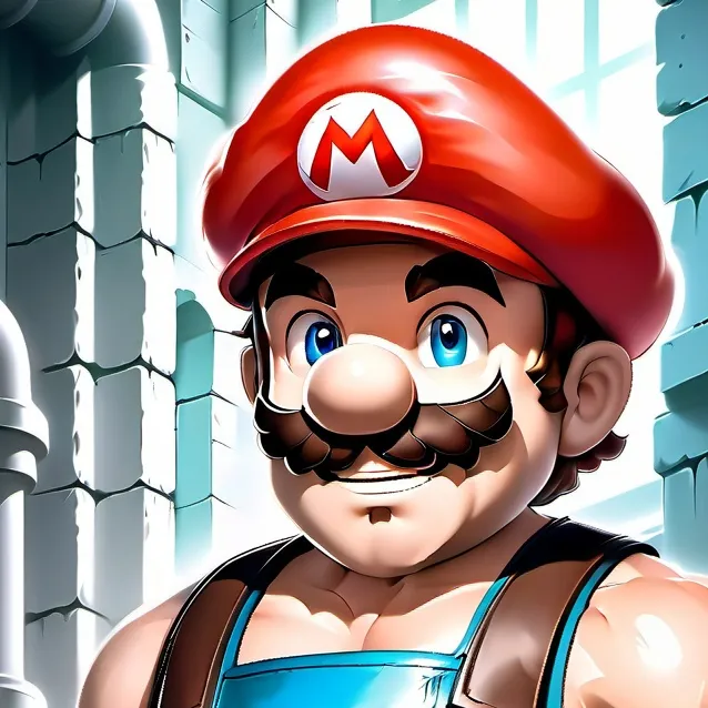 chat with ai character: Mario