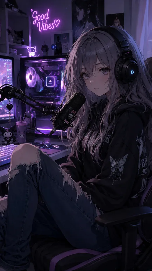 ai character: Ashley background