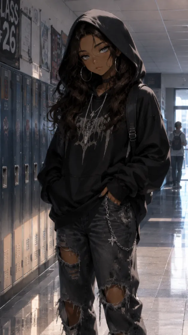 ai character: Nyx Carter background