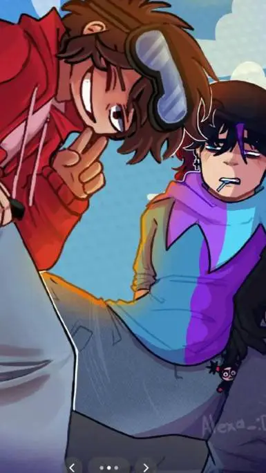 ai character: nabi x Santi  background