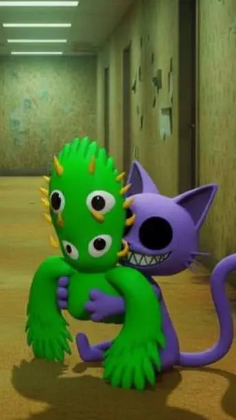 ai character: catnap nasty nack  background