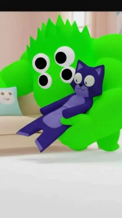 ai character: nastynack catnap  background