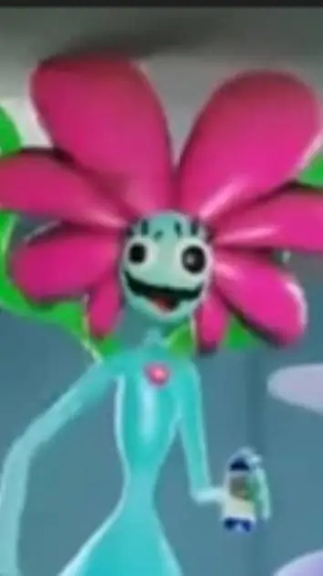 ai character: mommy flowey  background