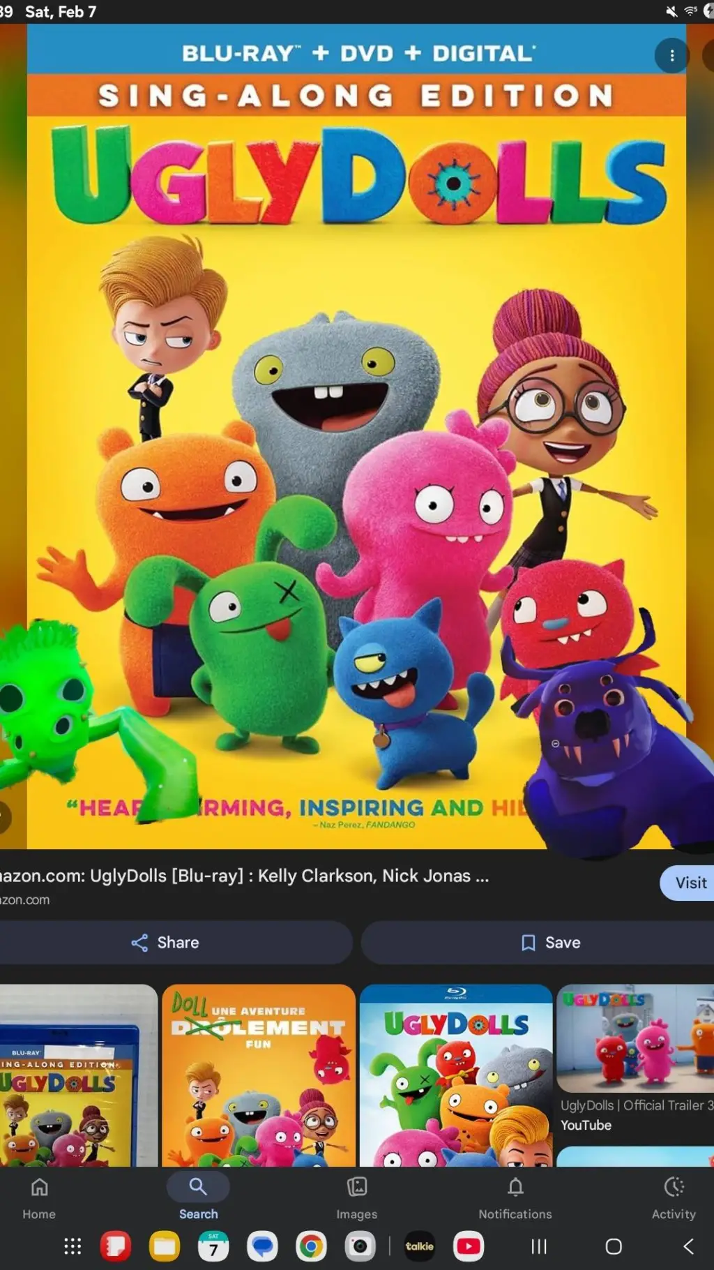 ai character: uglydolls 2 banban background