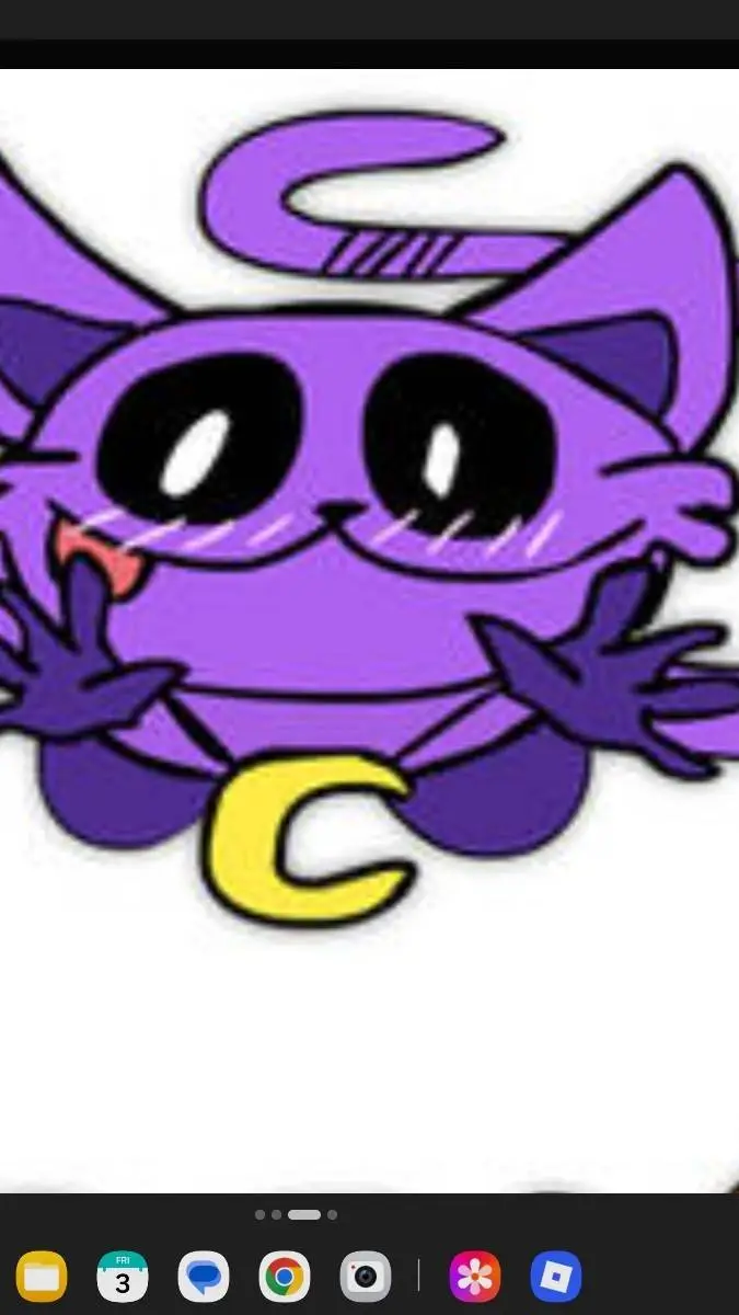 ai character: flattened catnap  background