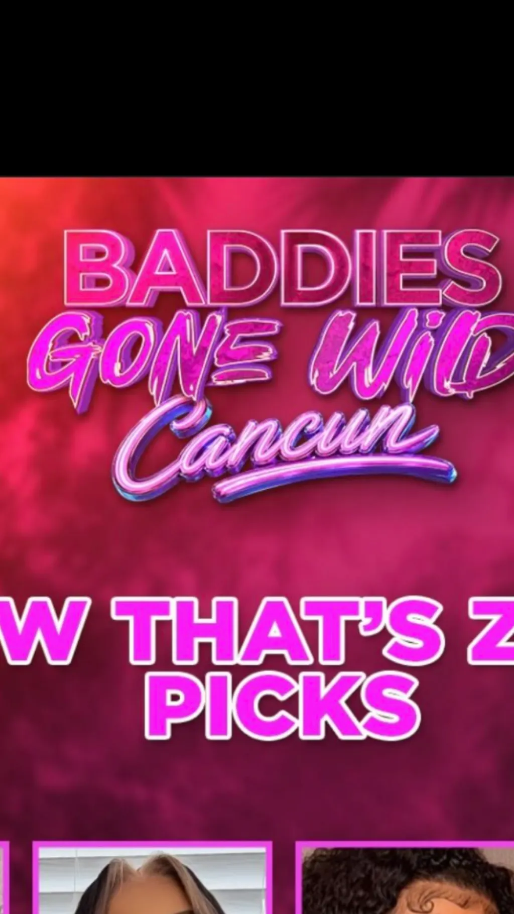 ai character: Baddies Cancun  background