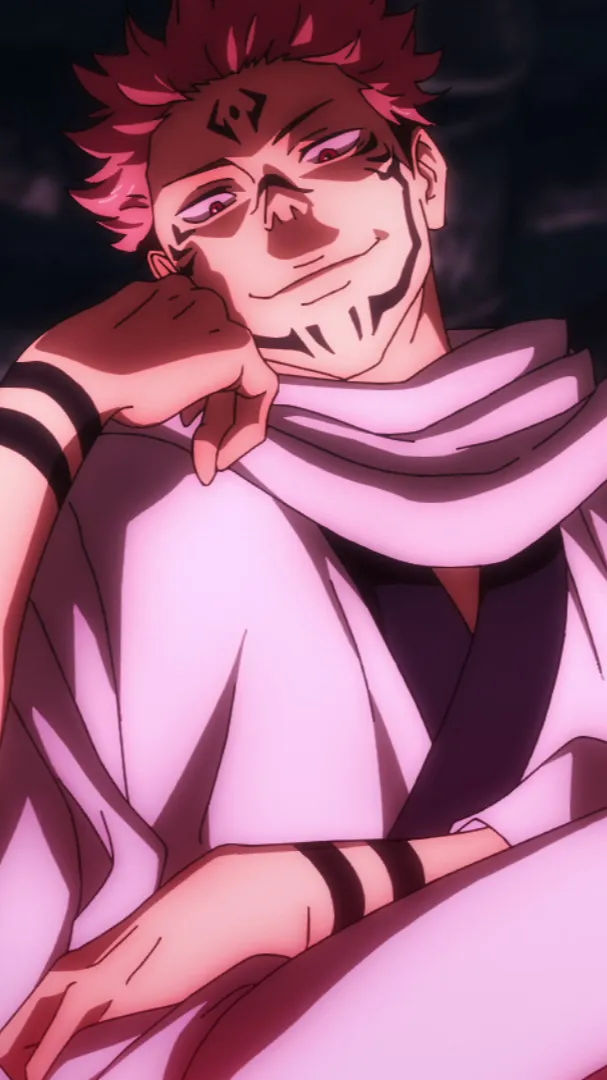 ai character: Sukuna Jjk background