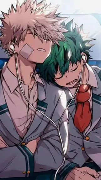 ai character: estás con bakugo background