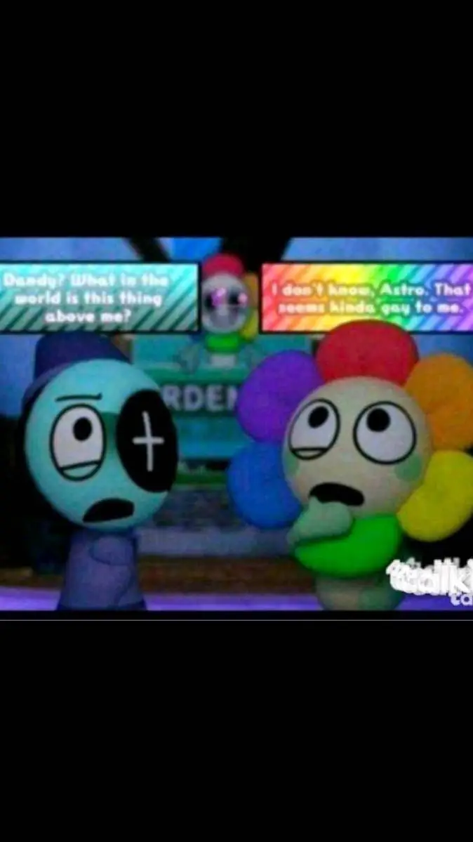 ai character: dandys world 5 background