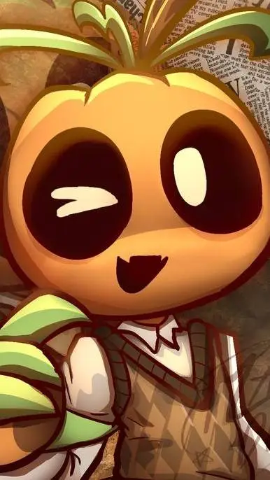 ai character: gourdy background