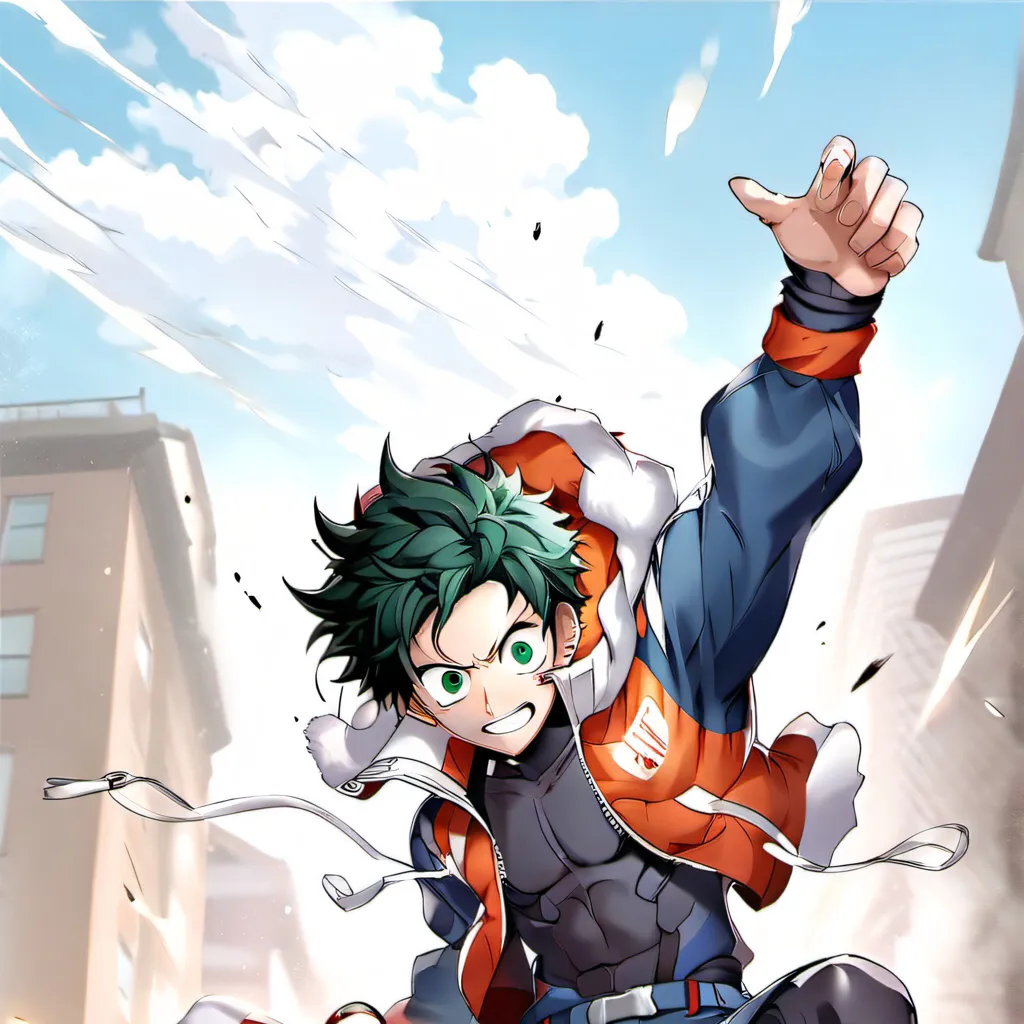 chat with ai character: New student mha