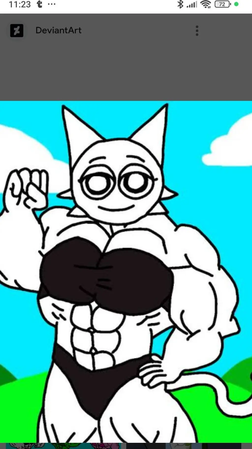 ai character: wenda gym, background