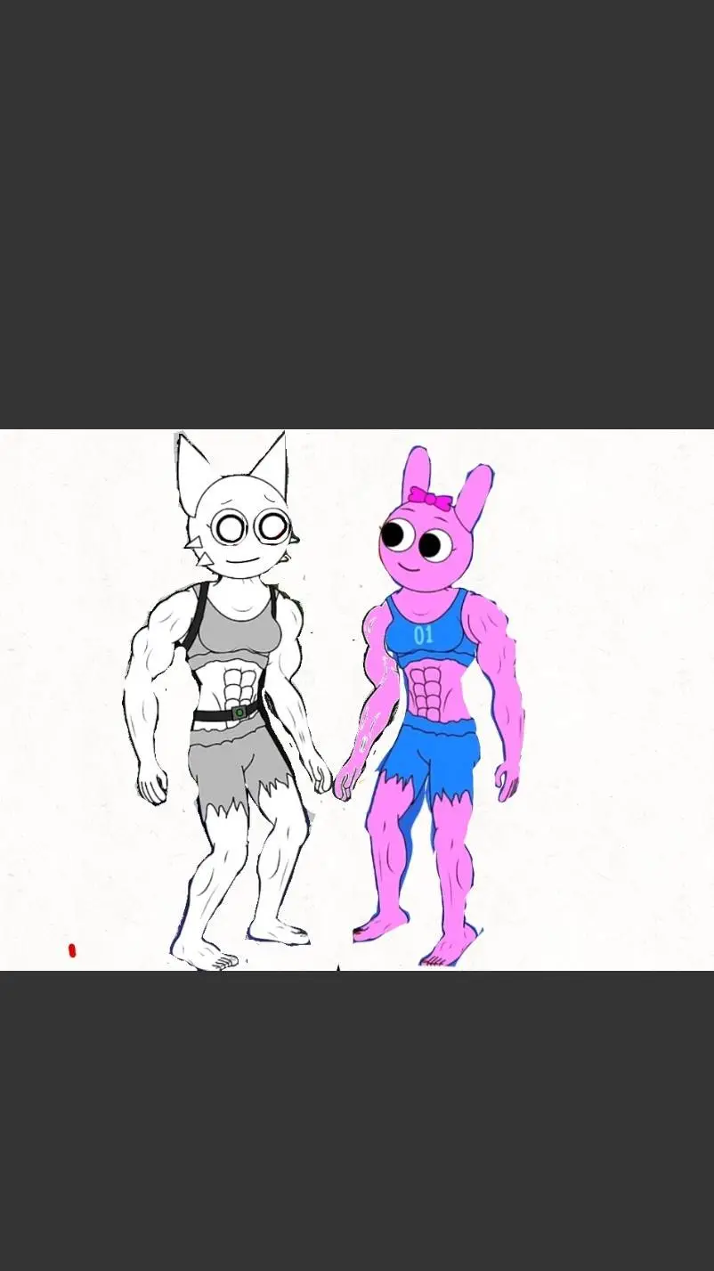 ai character: wenda Pinky gym background