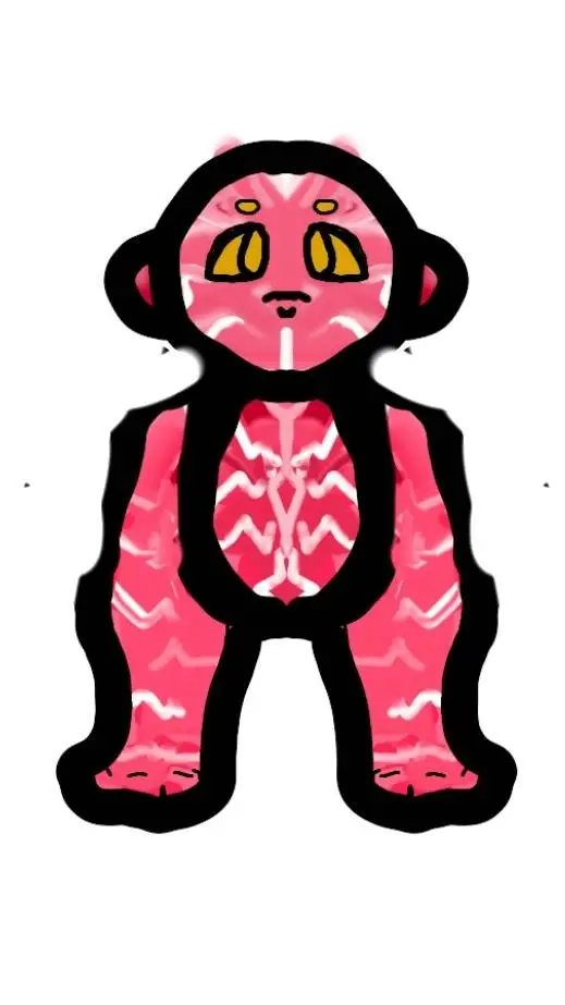 ai character: meat man FAST background