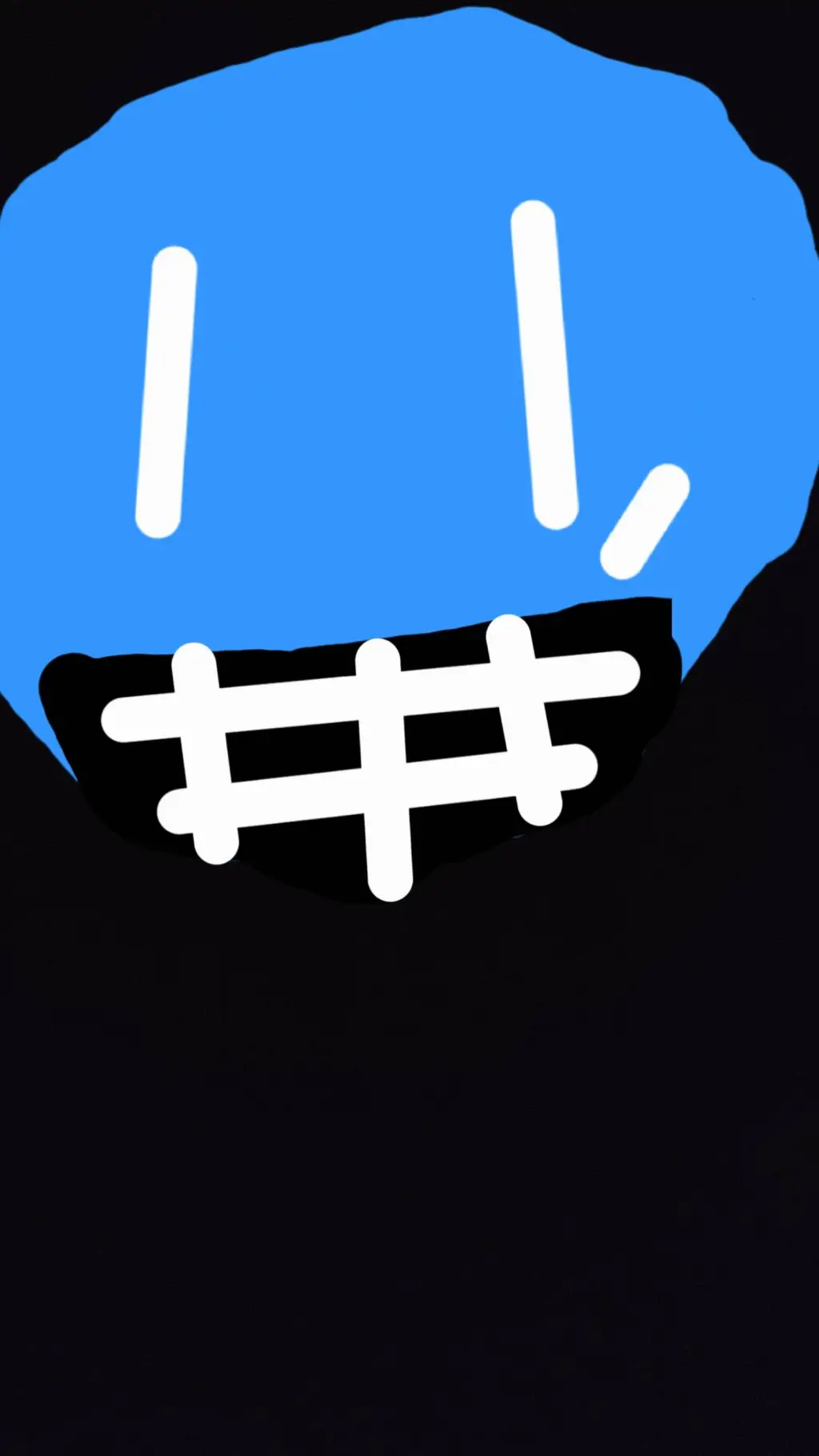 ai character: bluudud  background