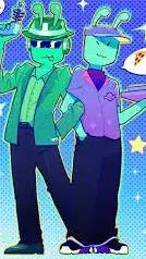 ai character: alien chance Eliot background