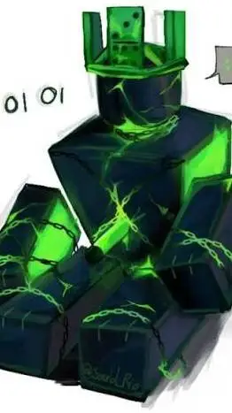 ai character: 1x1x1 background